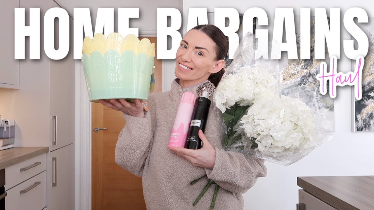 SPRING HOME BARGAINS HAUL 2025 // Easter + Primark kids haul
