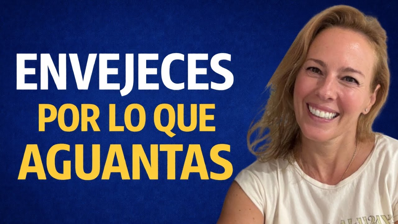 NO ENVEJECES POR LO QUE COMES SINO POR LO QUE AGUANTAS