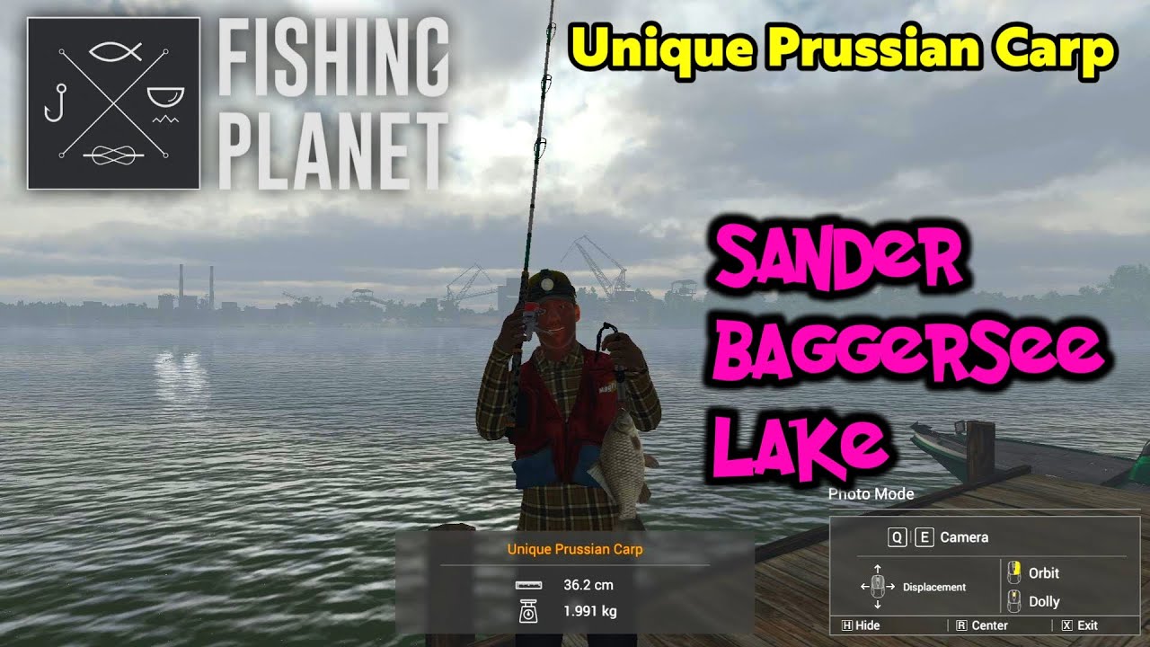 Unique Prussian Carp Sander Baggersee Lake - Fishing Planet