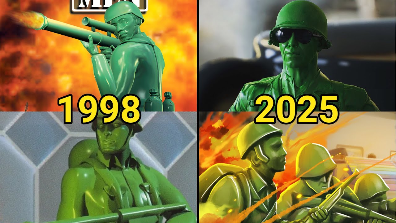 Эволюция армейских игр (1998-2025)