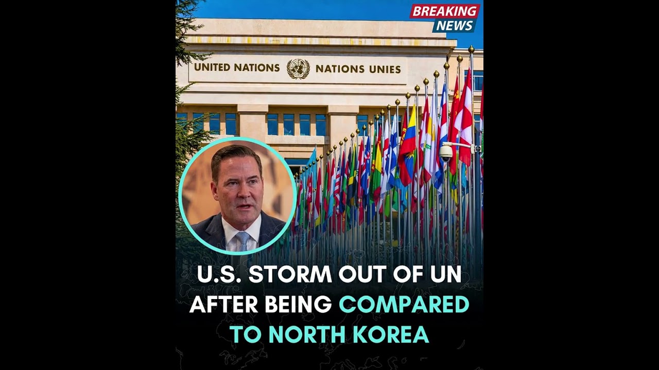 U.S. officials walk out of UN session, sparking debate over America's treatment on the world stage.