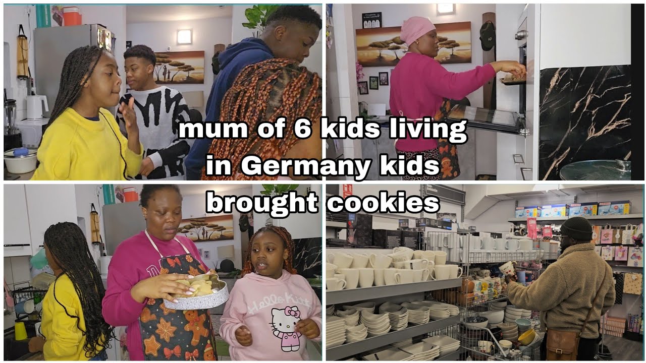 Mum of 6 kids living in Germany Kids brought cookies 