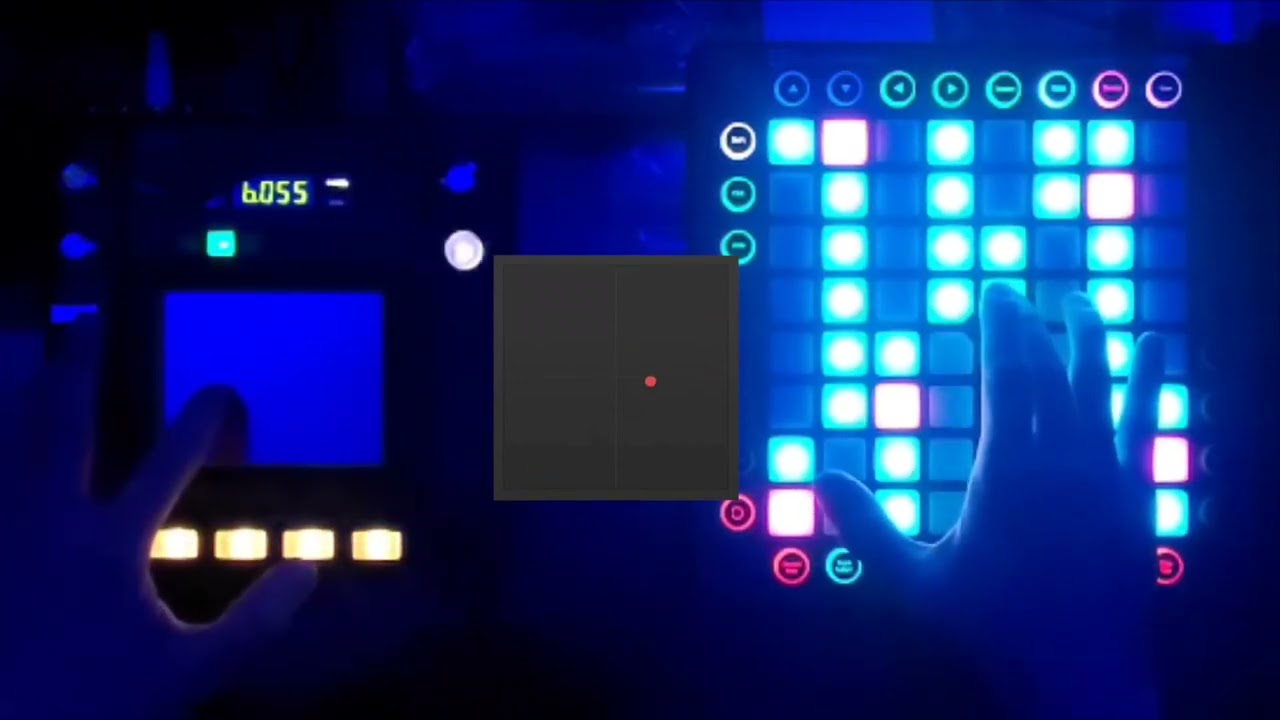 Kaossilator Pro+ controlling Kaoss Physics on Modwave Native VST