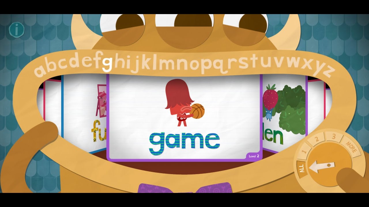 Letter G - GAME | Endless Reader | Sight Words | Originator Games