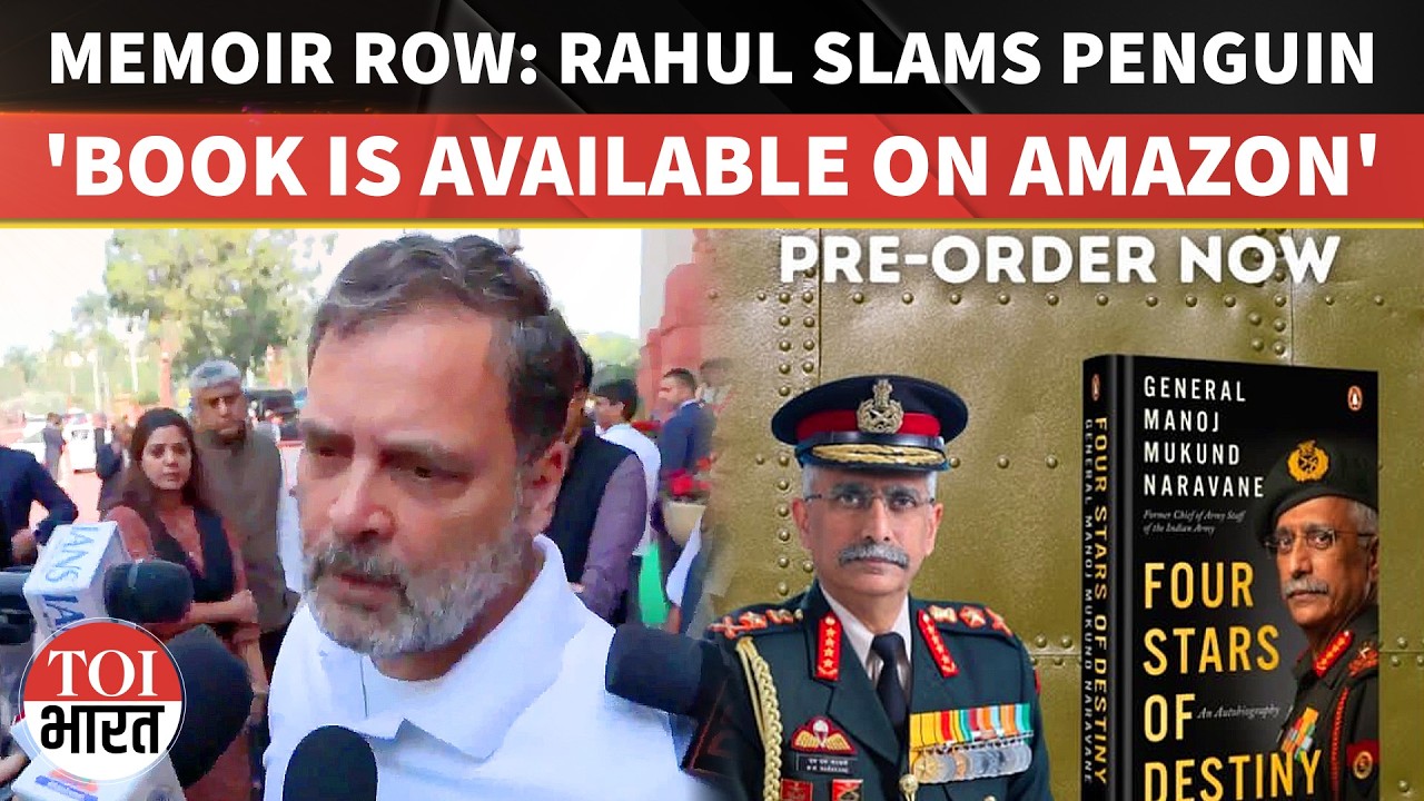 'Either Naravane Lying Or Penguin': Rahul Gandhi Hits Out Over Memoir Row, Slams PM Modi; BJP Reacts