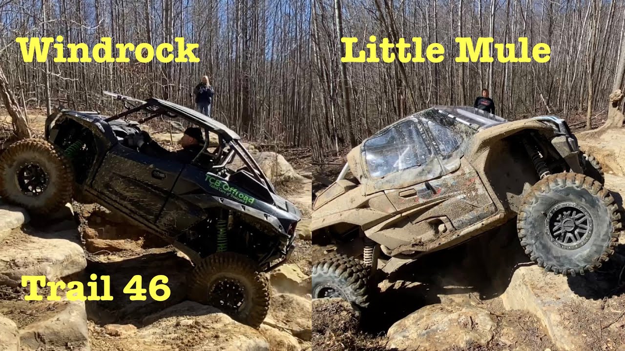 Windrock Trail 46 “Little Mule”. RZR/KRX’s.