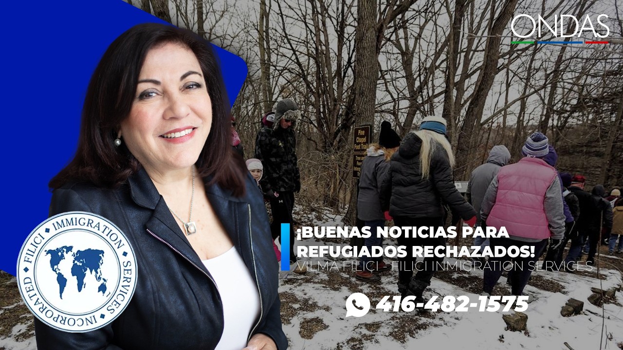&iexcl;Buenas noticias para refugiados rechazados!