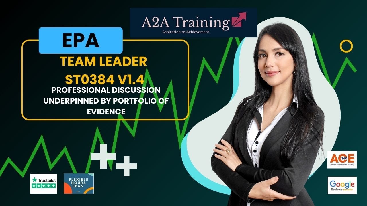 Team Leader EPA: Version 1.4 Professional Discussion underpinned by a Portfolio of Evidence.