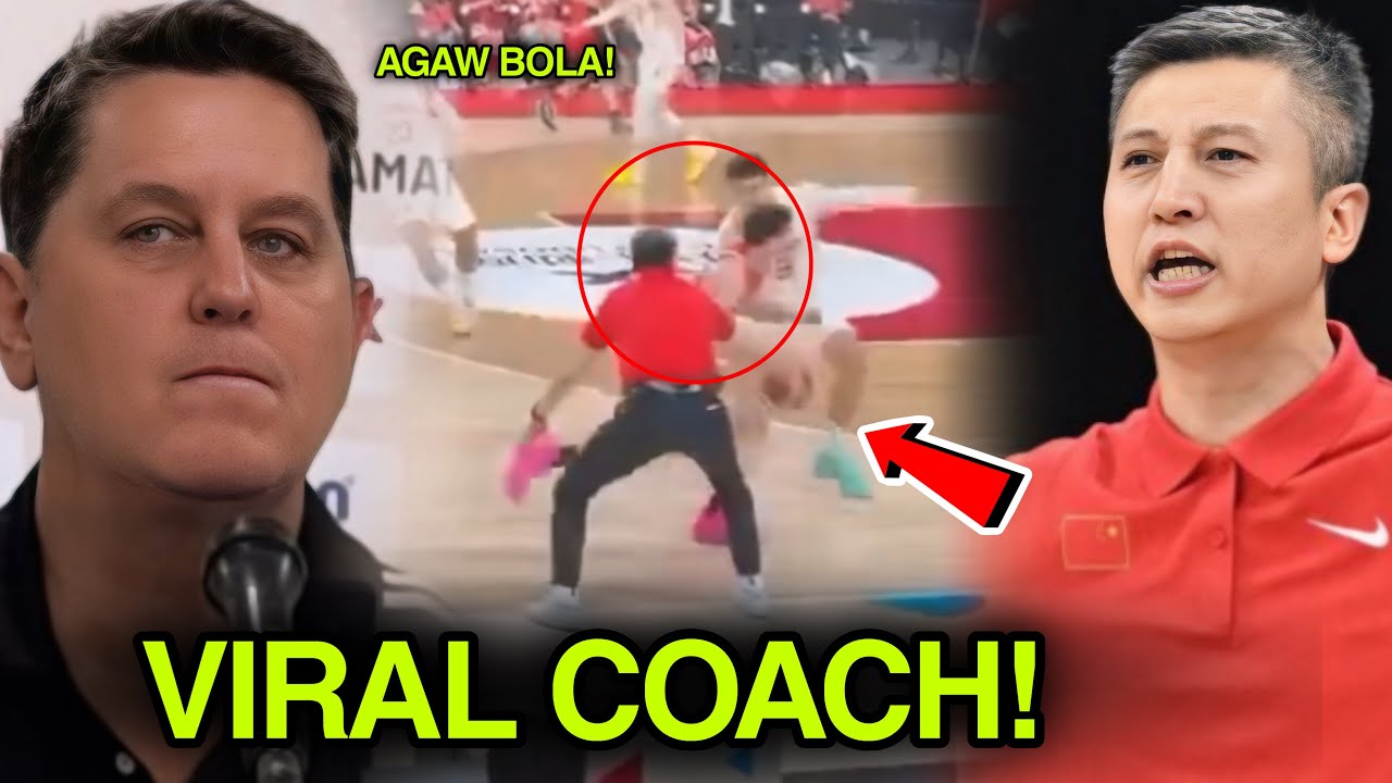 VIRAL SI COACH! Nangagaw ng bola sa laro! at Coach Tim BABAWI sa 3rd Window ng FIBA?