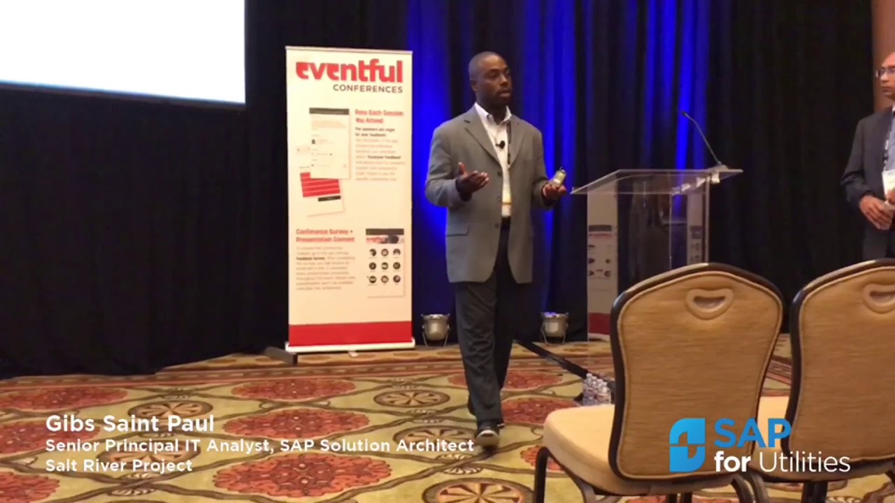 SAP for Utilities: Gibs Saint Paul of SAP discusses SRP Transformation Journey