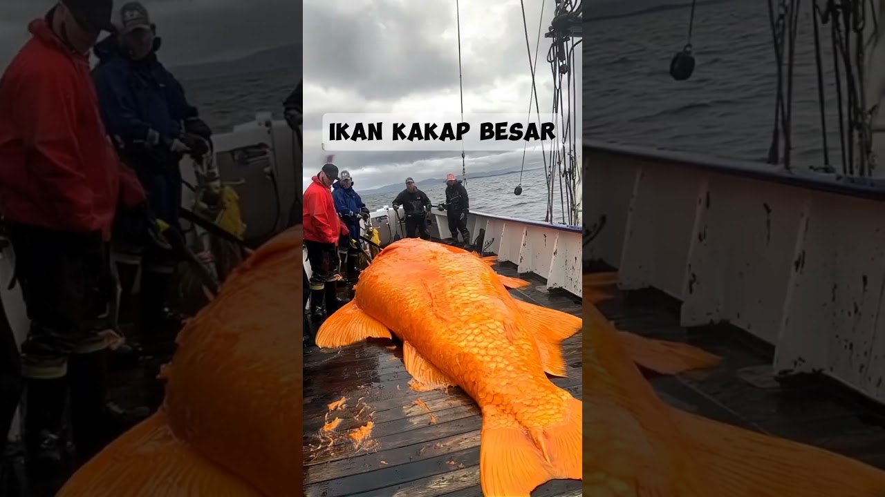 Ikan kakap besar #ikan #kakapmerah #fish #fishing