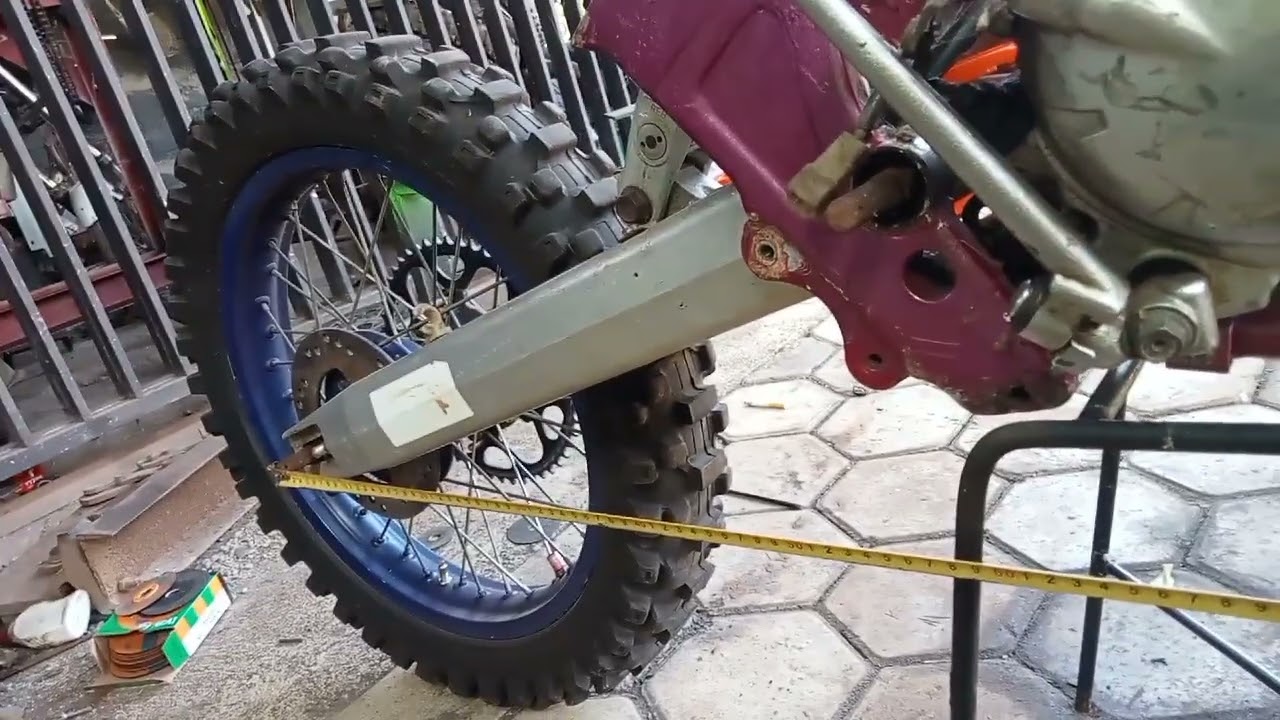 proses rangka ninja jadi trail,body set klx gordons