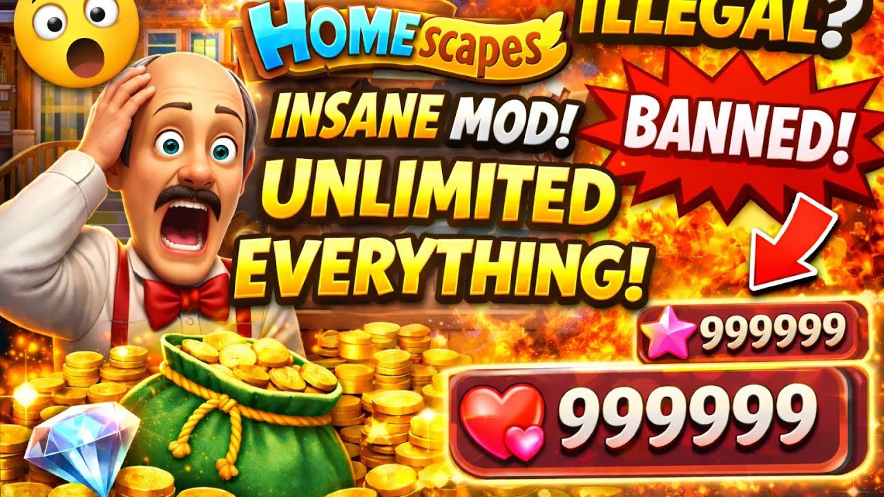 Is This the STRONGEST Homescapes Mod Ever? 😱