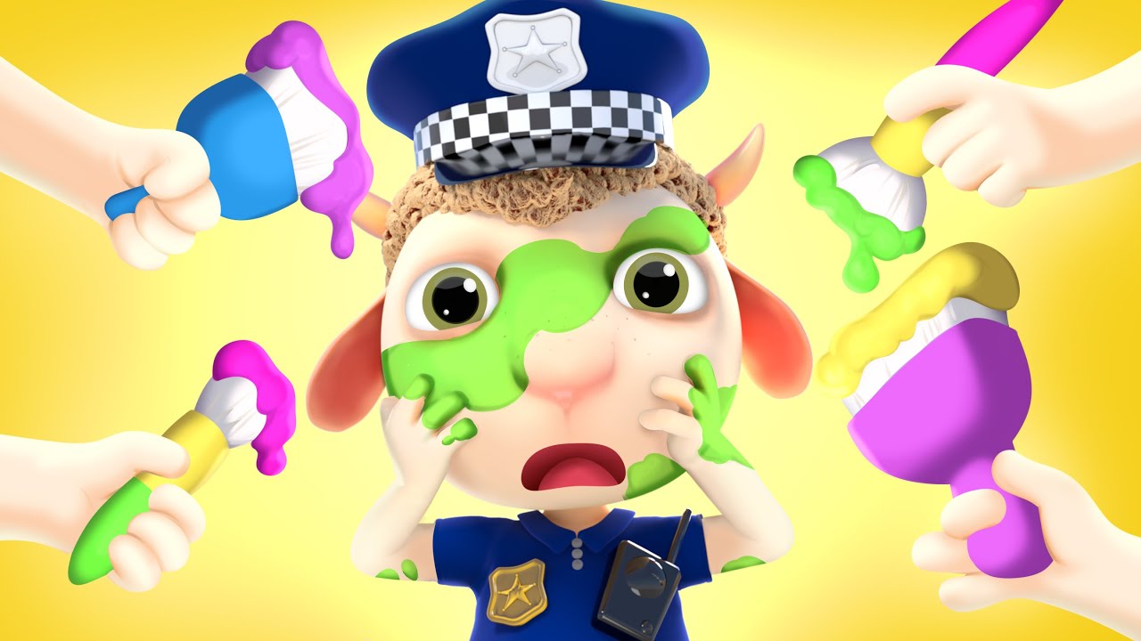 Police Officer - Baby's Helper | Funny Animated Cartoon for Children | Dolly and Friends 3D