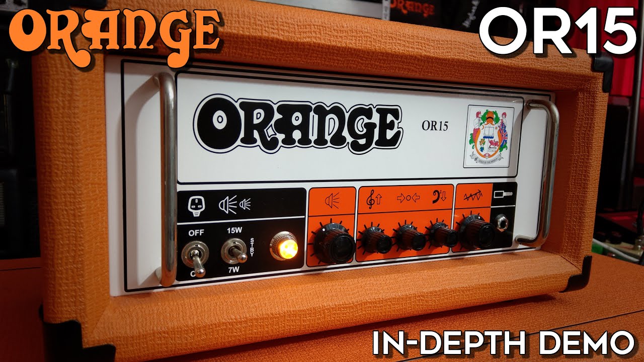 Orange OR15 in-depth demo! (12 guitars)