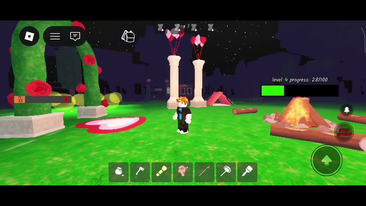 Playing 99 nights in the forest