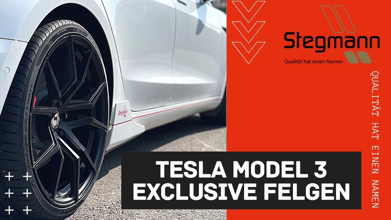 Tesla Model 3 - exklusive Felgen/ Schmidt Drago 21