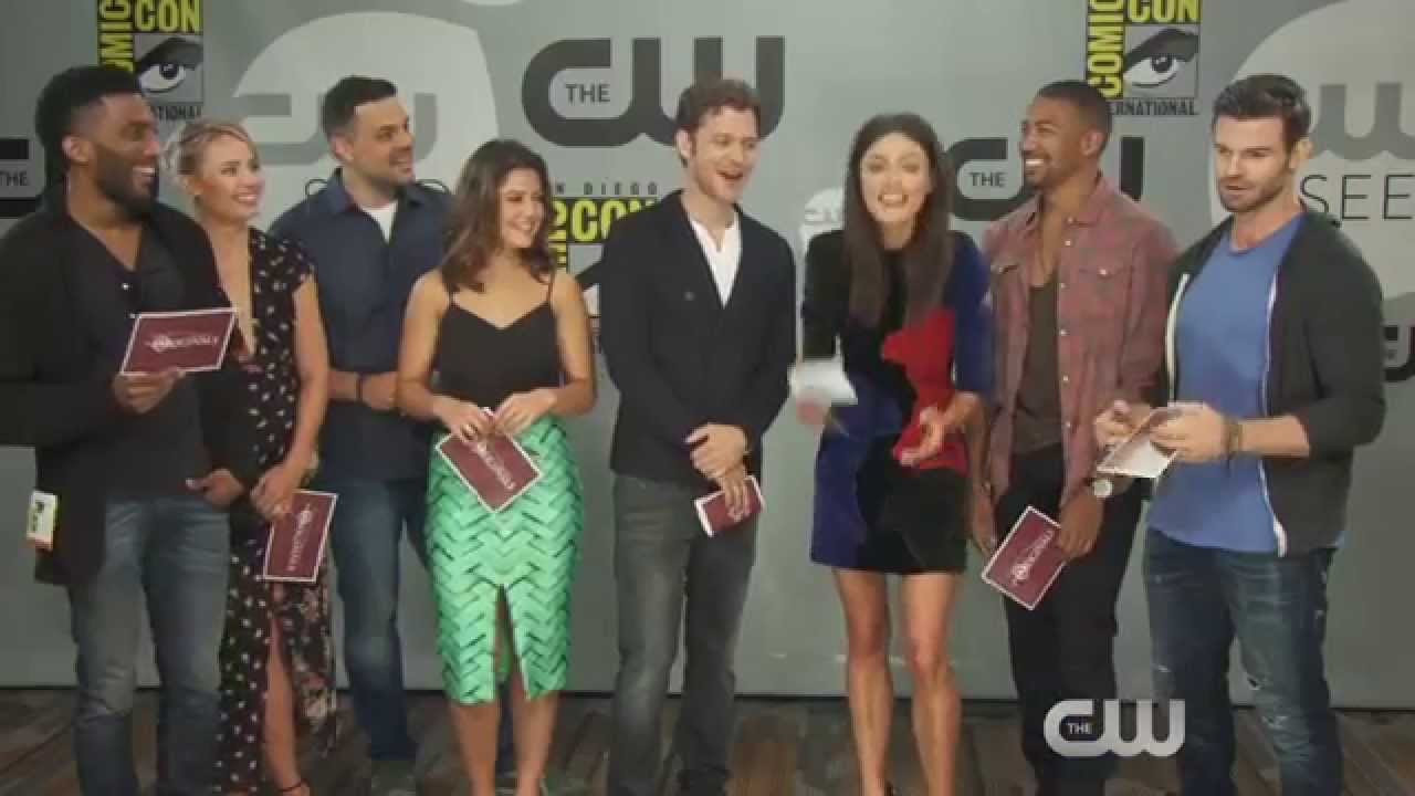 The cast of #TheOriginals took your questions at #CWSDCC!