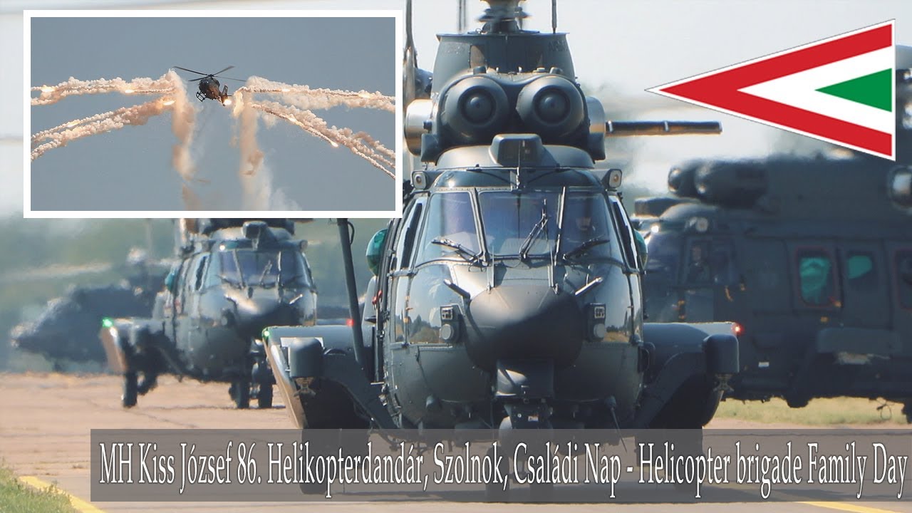 MH Kiss József 86. Helikopterdandár, Szolnok, Családi Nap - Helicopter brigade Family Day