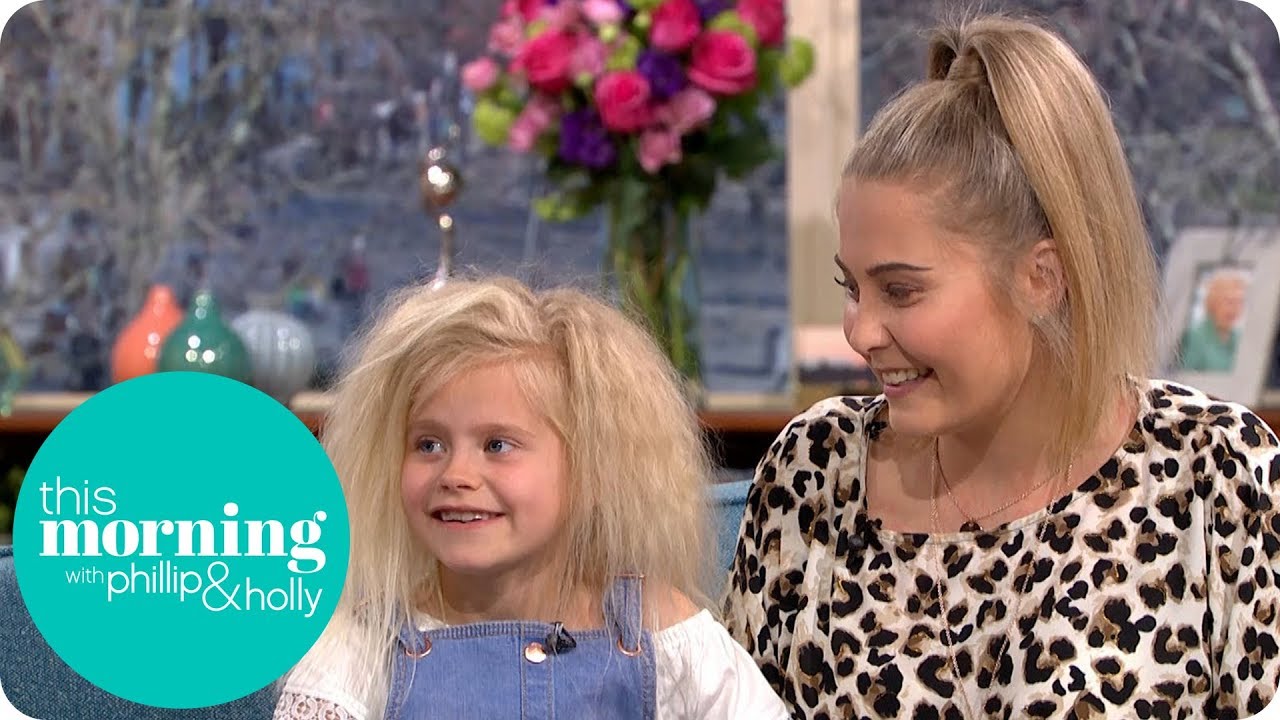 The 7-Year-Old Diagnosed With Uncombable Hair Syndrome | This Morning