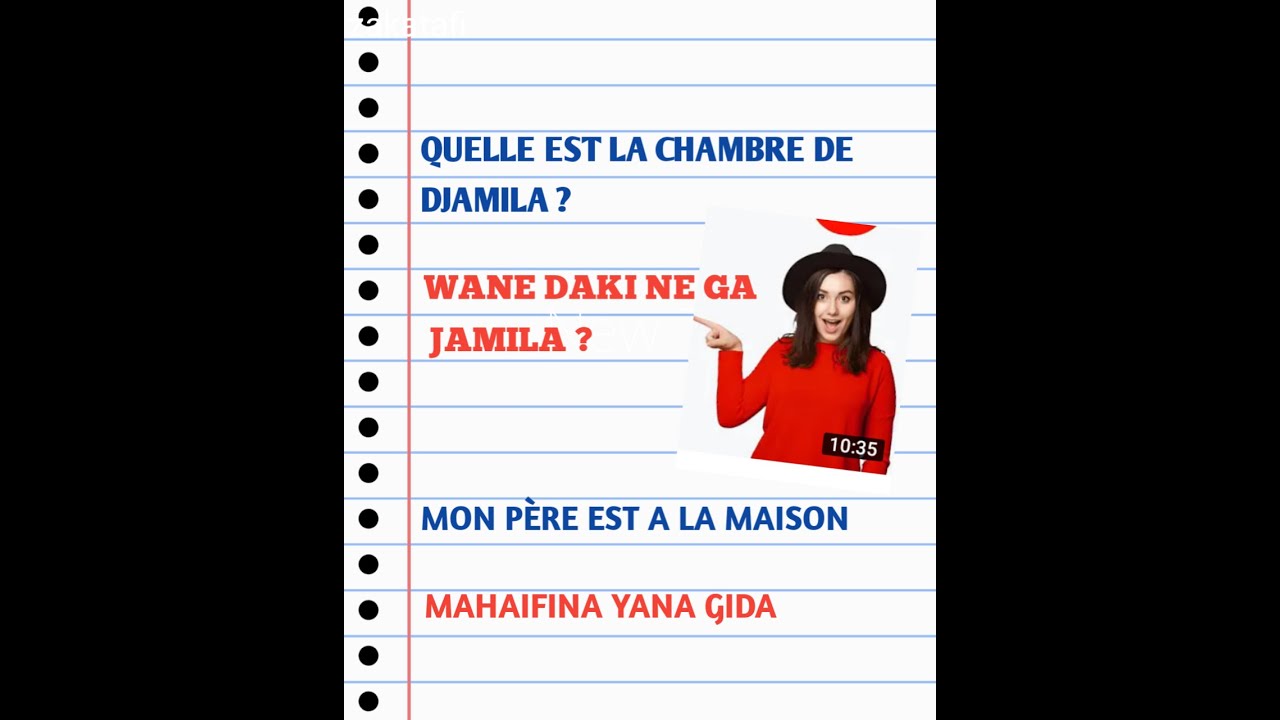 FRANÇAIS HAUSA KOYO CIKIN SAUKI DA YADDAN ALLAH