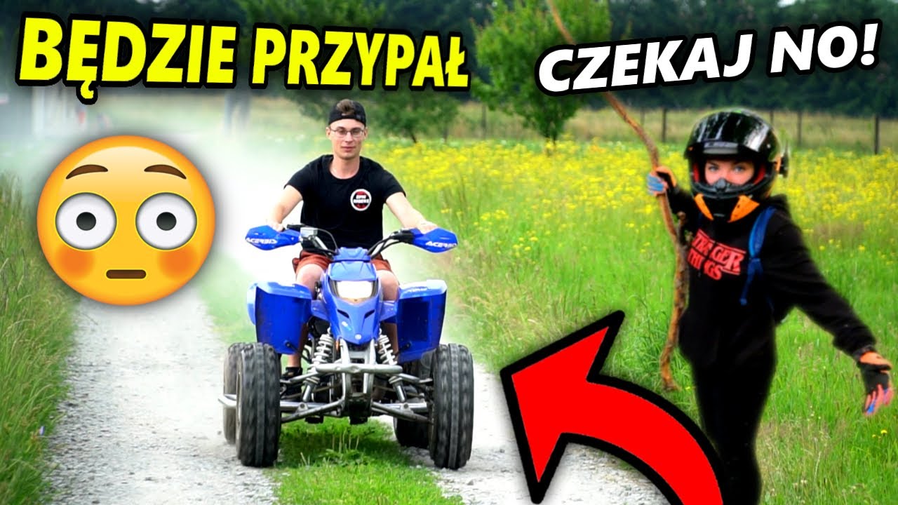 KUPIŁEM QUADA 200 2T  | REAKCJA DZIEWCZYNY I EKIPY!