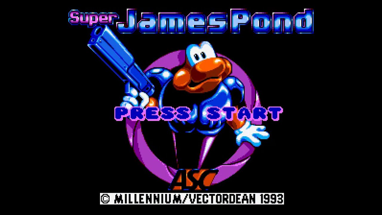 SNES Longplay [647] Super James Pond (US)