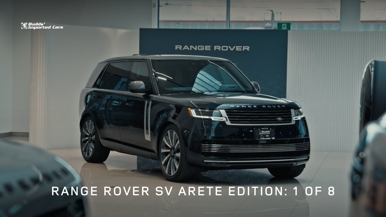 Range Rover SV Arete Edition: 1 of 8 in the World – The Ultimate Luxury SUV.