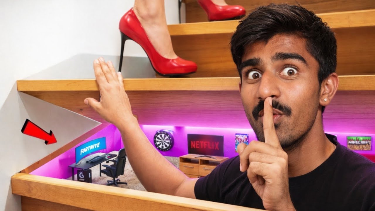 Secret Room Challenge 🤫&Win smart mobile 📱| घर में एक खुफिया जगह? PART - 4