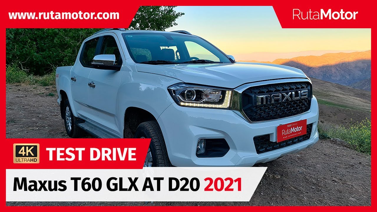 Maxus T60 GLX At D20 🔥🔥  Mejoras en eficiencia y seguridad en esta interesante pick-up / 4K🎥