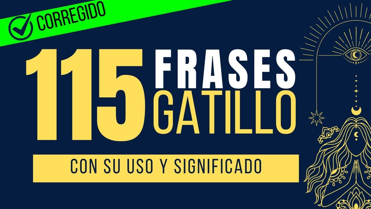 115 FRASES GATILLO DE HO´OPONOPONO 🙏🏻 corregido ✅💪