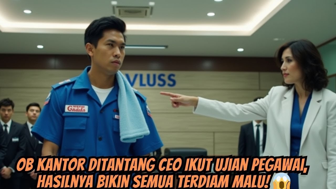 OB Kantor Ditantang CEO Ikut Ujian Pegawai, Hasilnya Bikin Semua Terdiam Malu! 😱