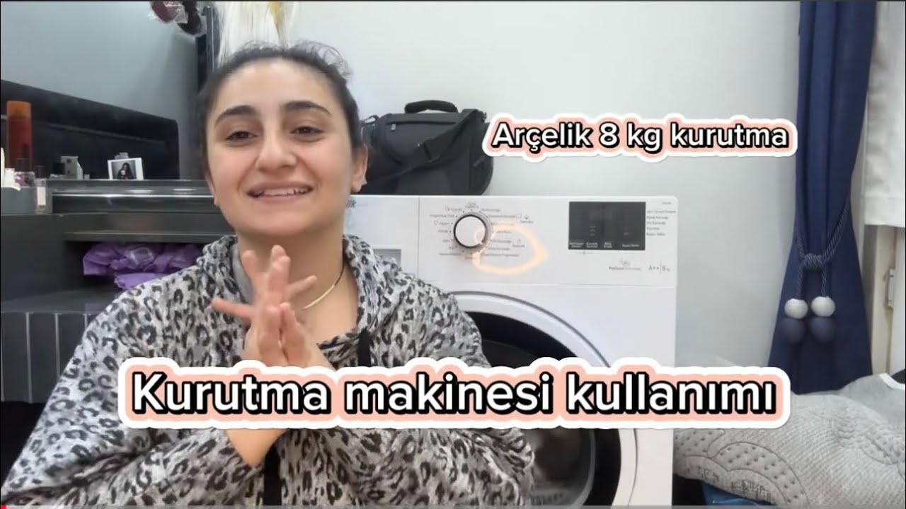 ARÇELİK KURUTMA MAKİNESİ KULLANIMI #arçelik #kurutmamakinesi #eğitim #öneçıkar #kurutmamakinesi