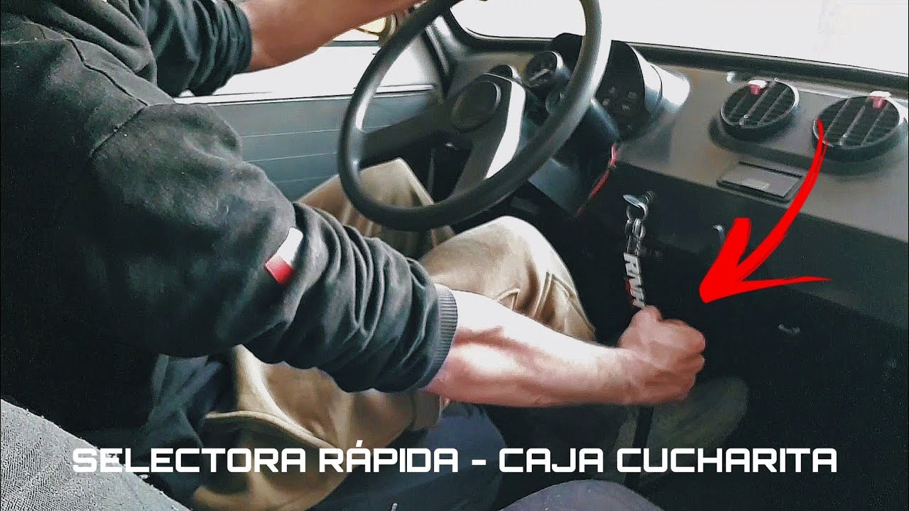 SELECTORA RÁPIDA💥 PARA CAJA CUCHARITA 💥 Fiat 147 / 128 / BRIO