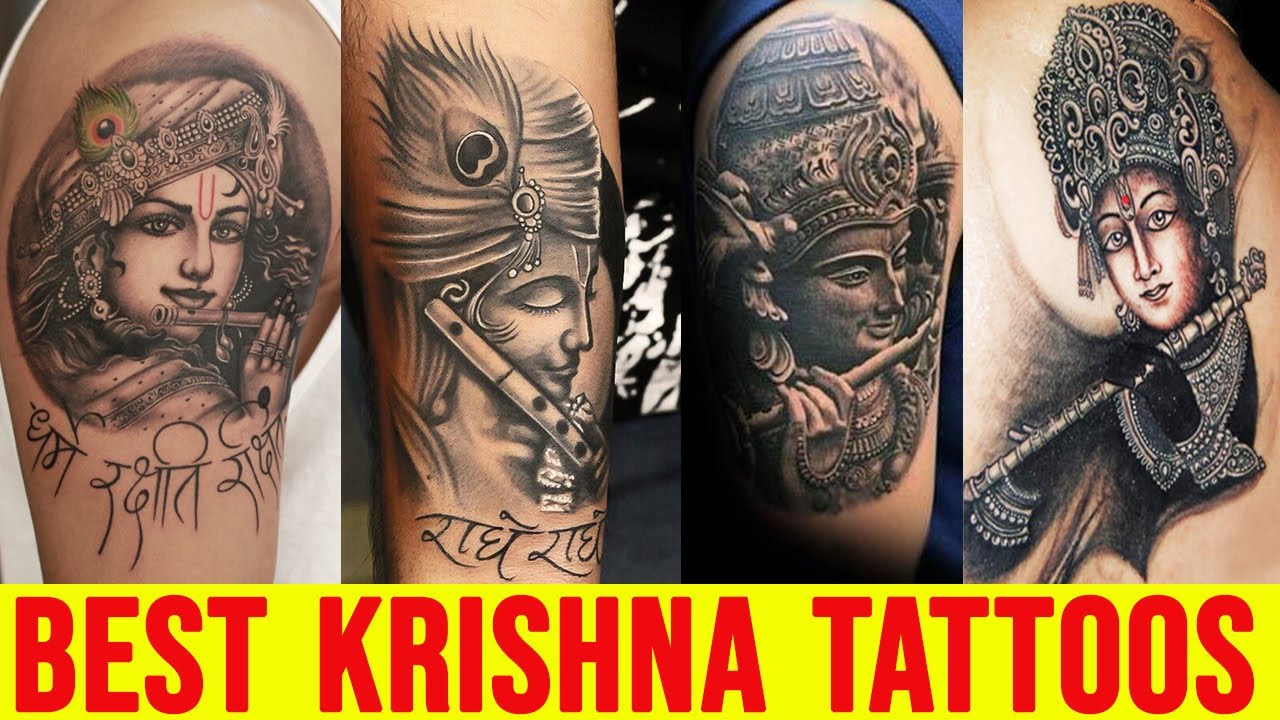 Top Most Attractive Krishna Flute Tattoos Ideas