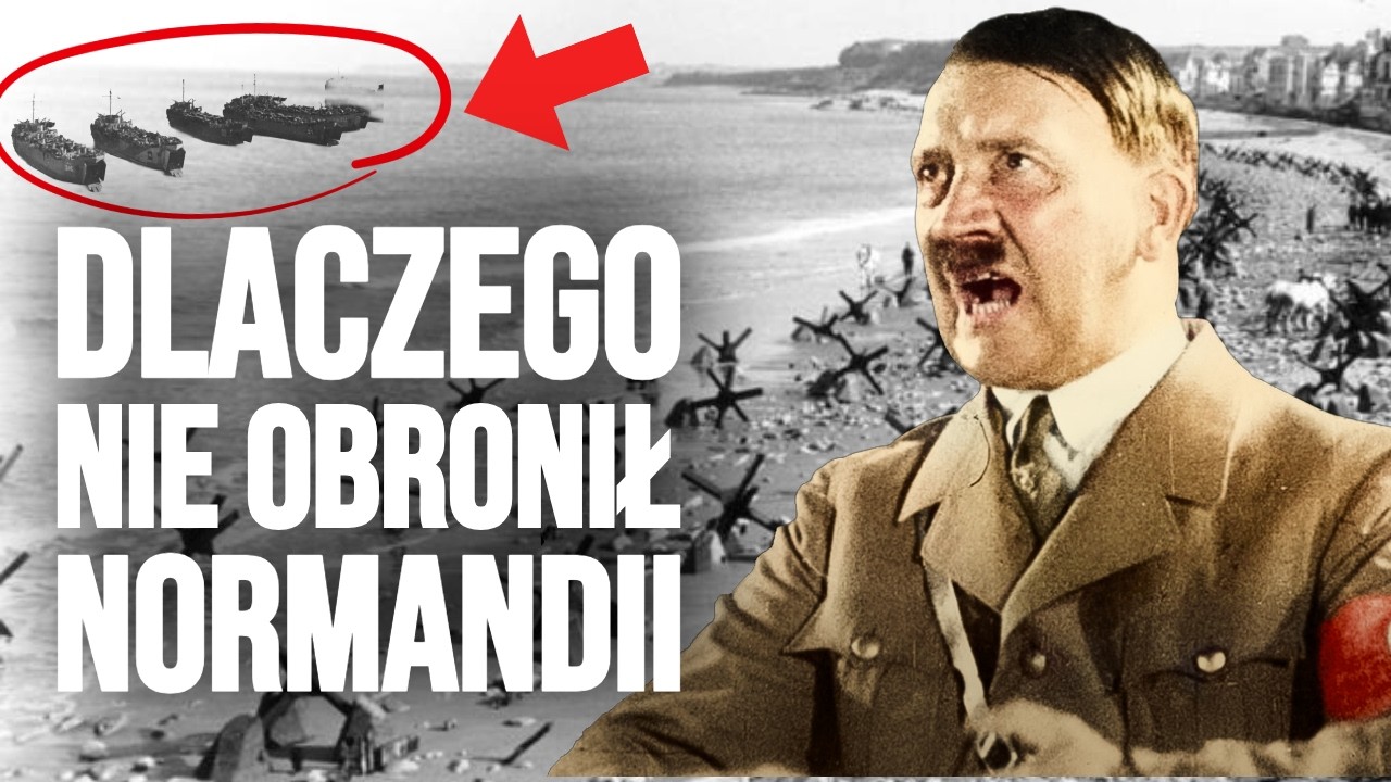 Normandia 1944. Jak to się aliantom udało i dlaczego Niemcy nie zdołali obronić pozycji? [lektor PL]