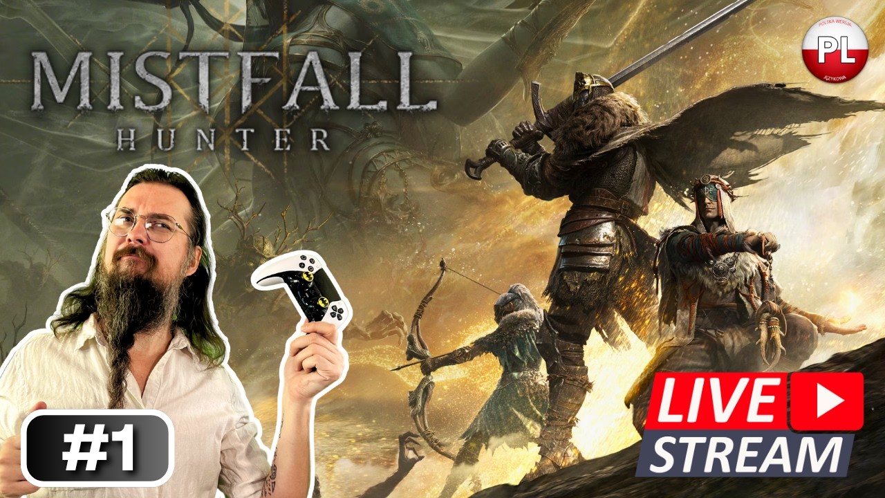 🔴 [NA ŻYWO] Extraction Soulslike? Sprawdzamy 🔥 #1 🔥 MISTFALL HUNTER PL