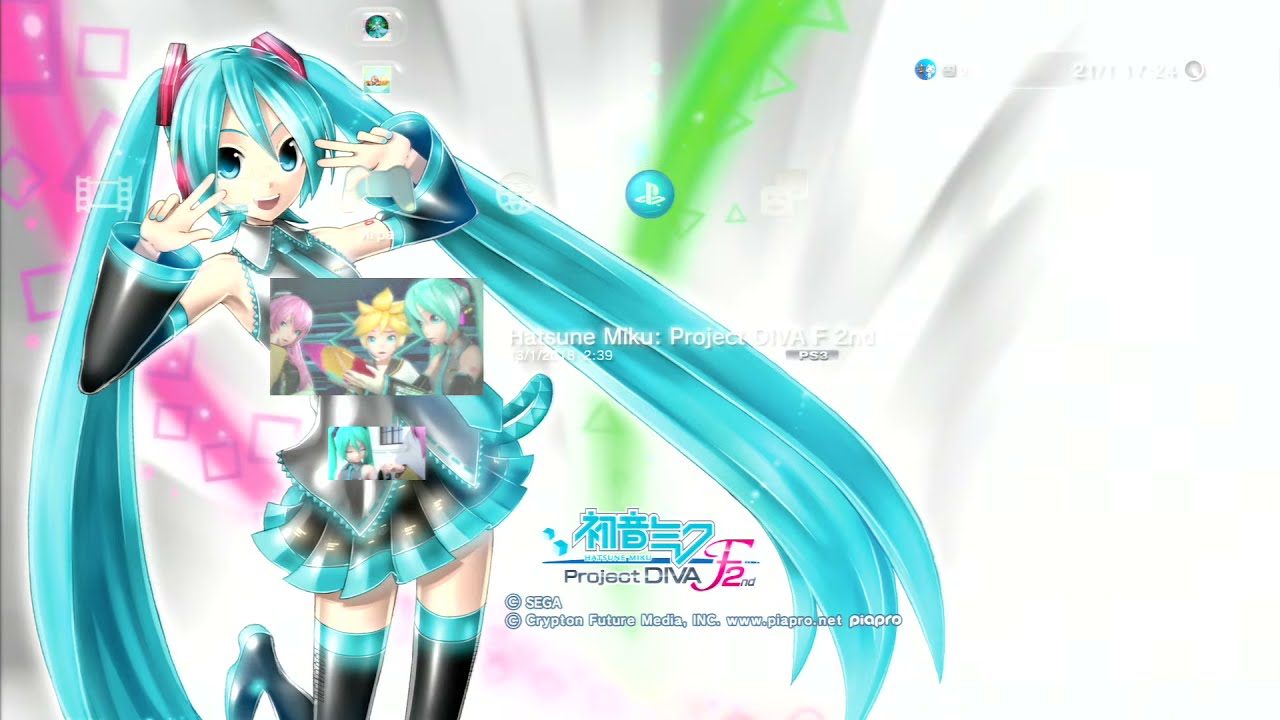 Прохожу  песни в Hatsune Miku: Project DIVA F 2nd