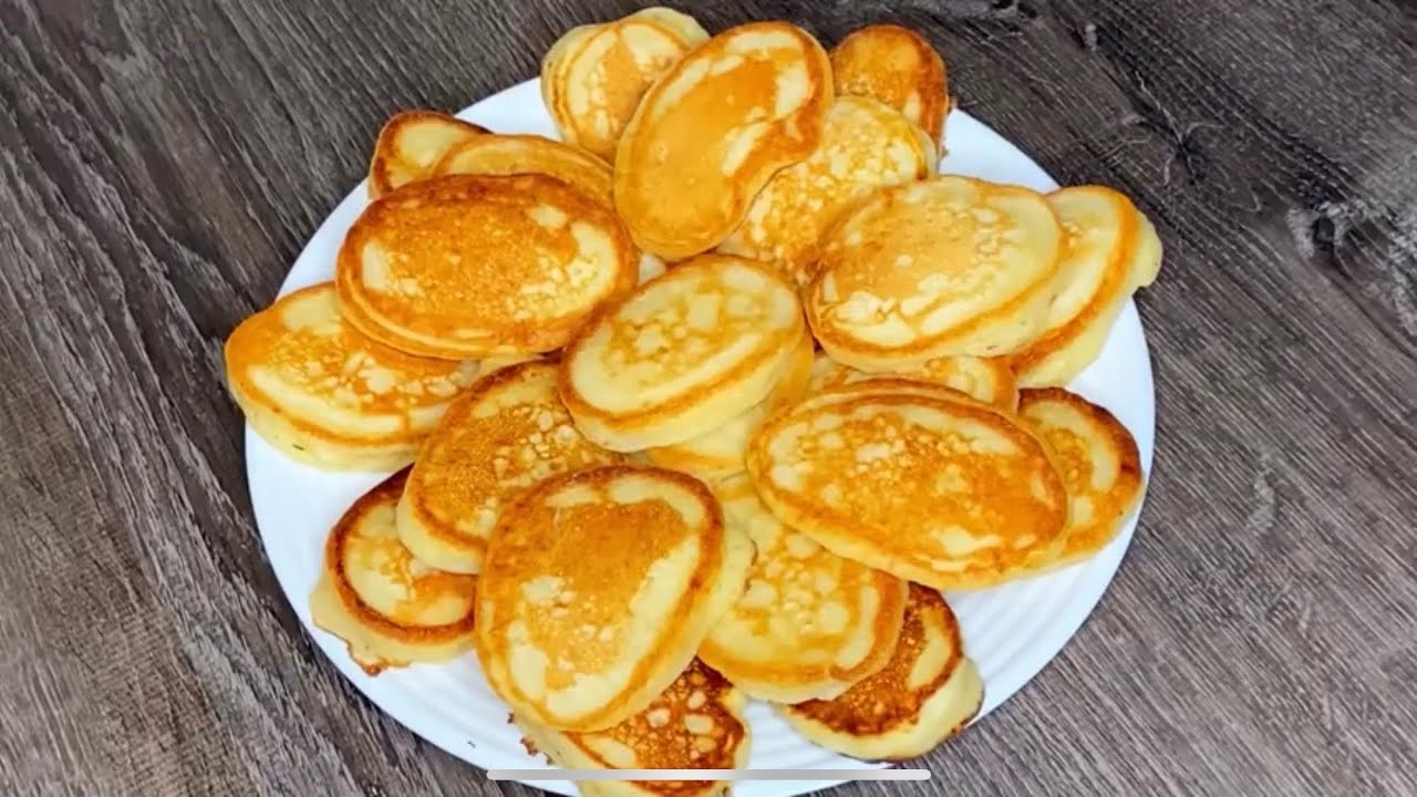 FLUFFY Pancakes Recipe | Секрет ПЫШНЫХ оладьев!