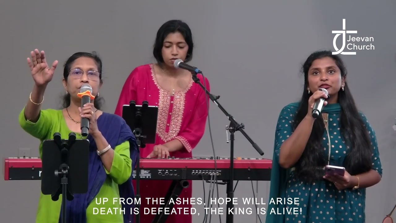I raise a hallelujah