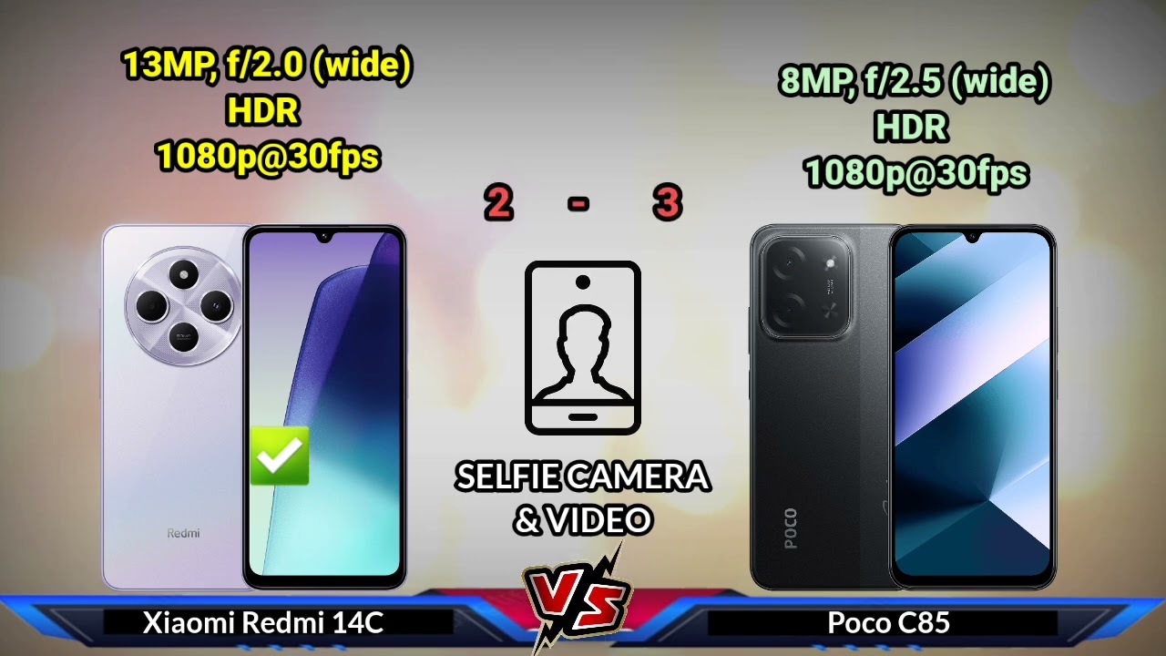 Poco C85 vd Redmi 14C