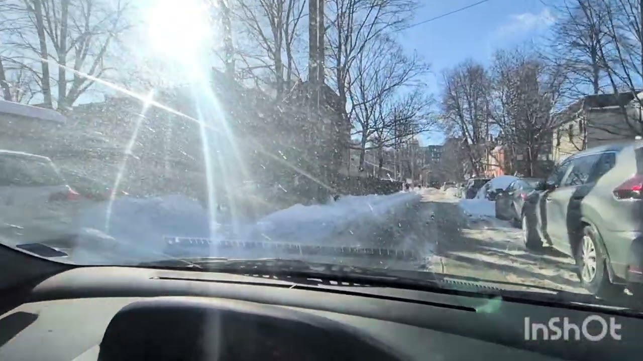 Toronto Snow Storm aftermath 