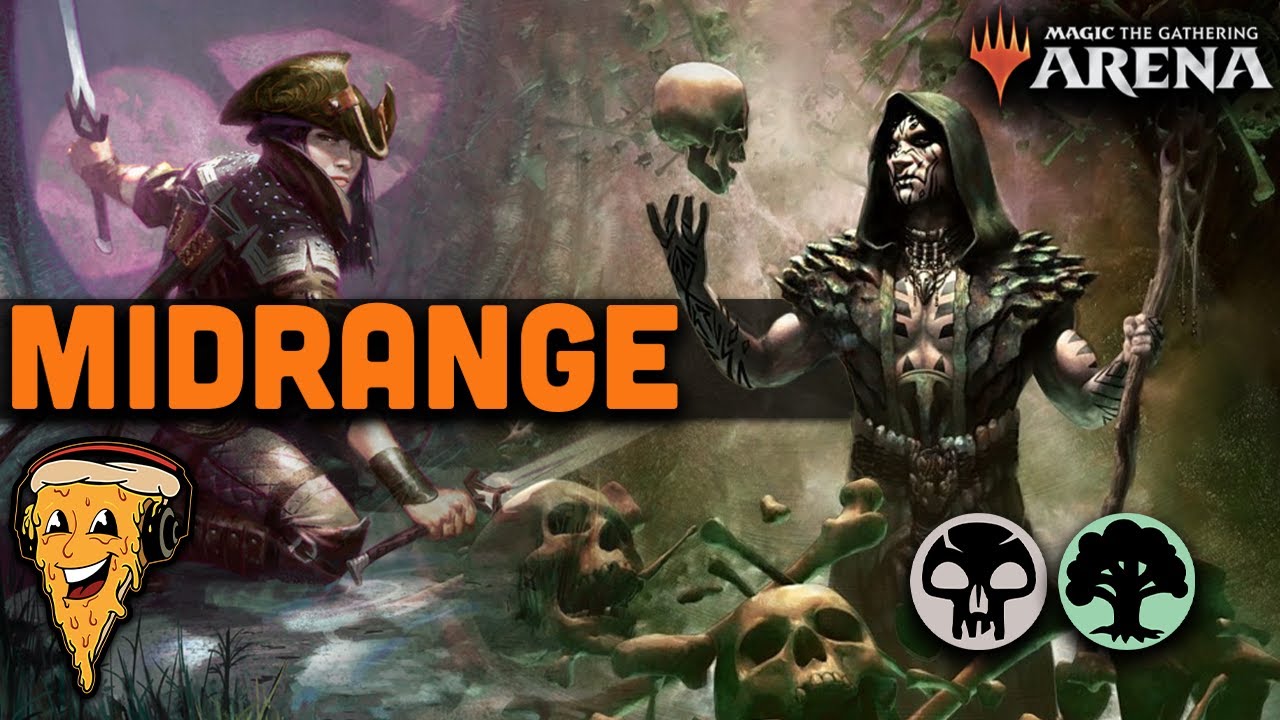 Golgari Midrange - Grind out opponents & rank up! - MTG Arena Explorer Anthology Gameplay