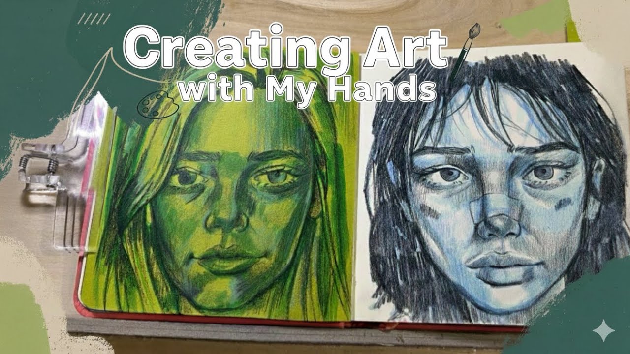 Creating Art with My Hands – Full Process”