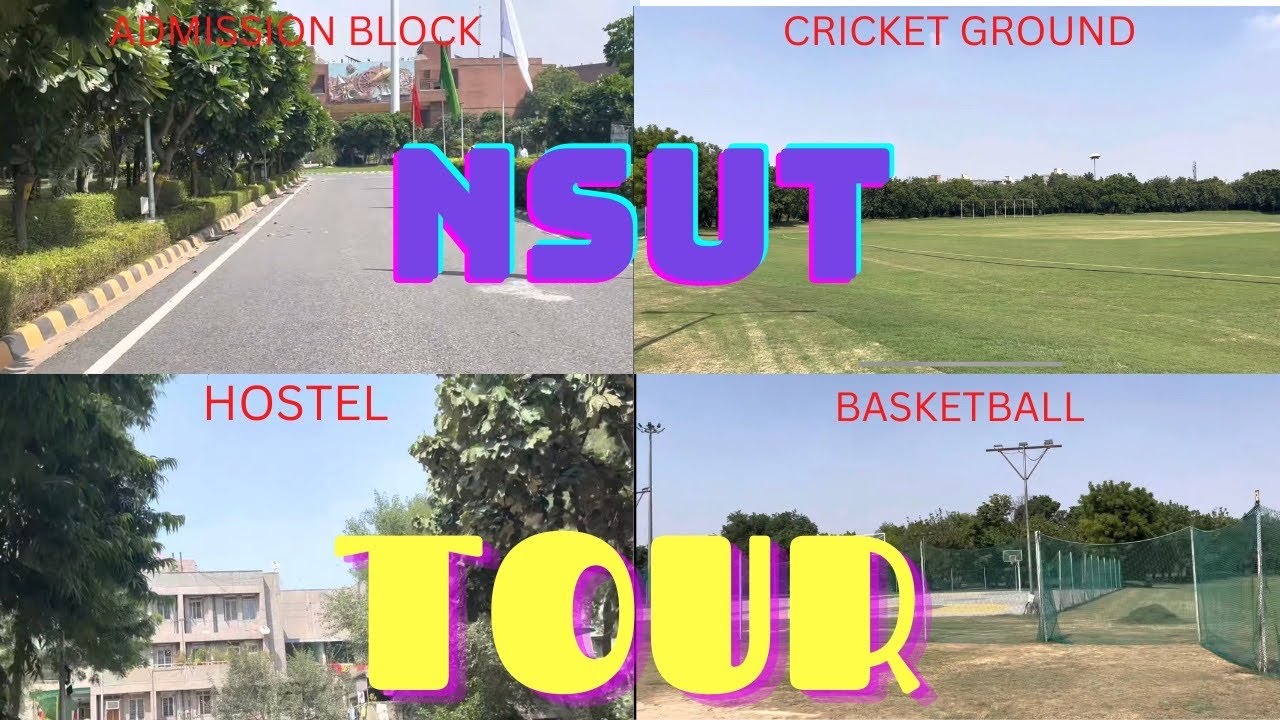 NSUT(MAIN CAMPUS) TOUR IN HERETIC WAY🤗
