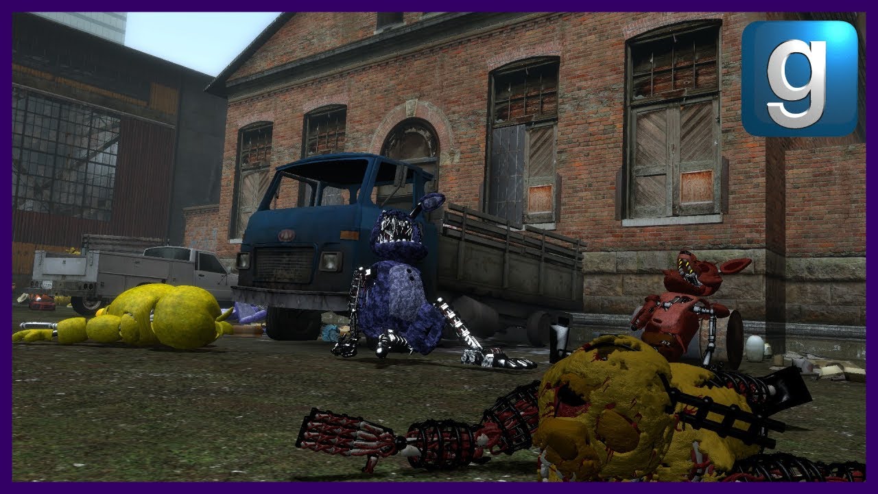 Gmod FNAF | Свалка аниматроников [Часть 1]