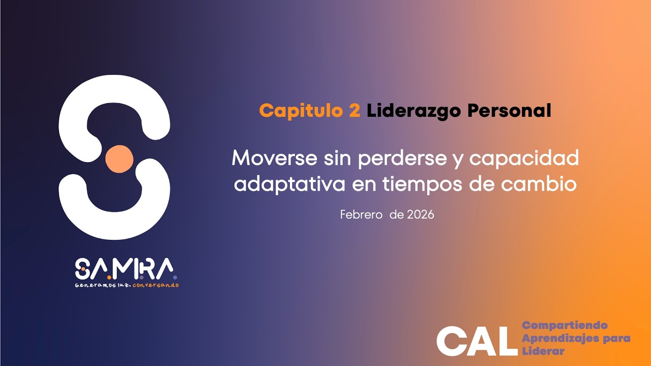 Compartiendo Aprendizajes para Liderar. Cap 2 Capacidad Adaptativa