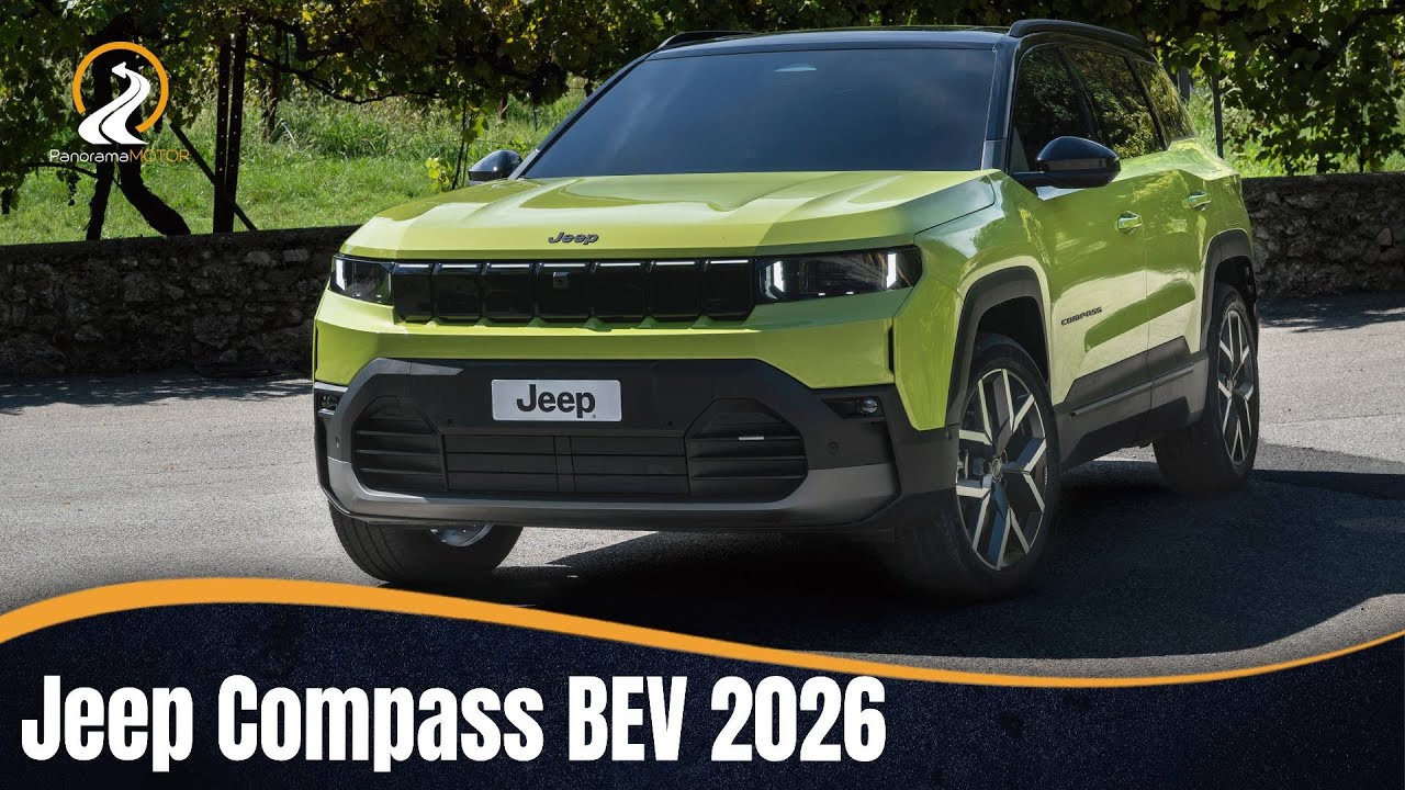 Jeep Compass BEV 2026 ATRACTIVO SUV ELÉCTRICO!!!