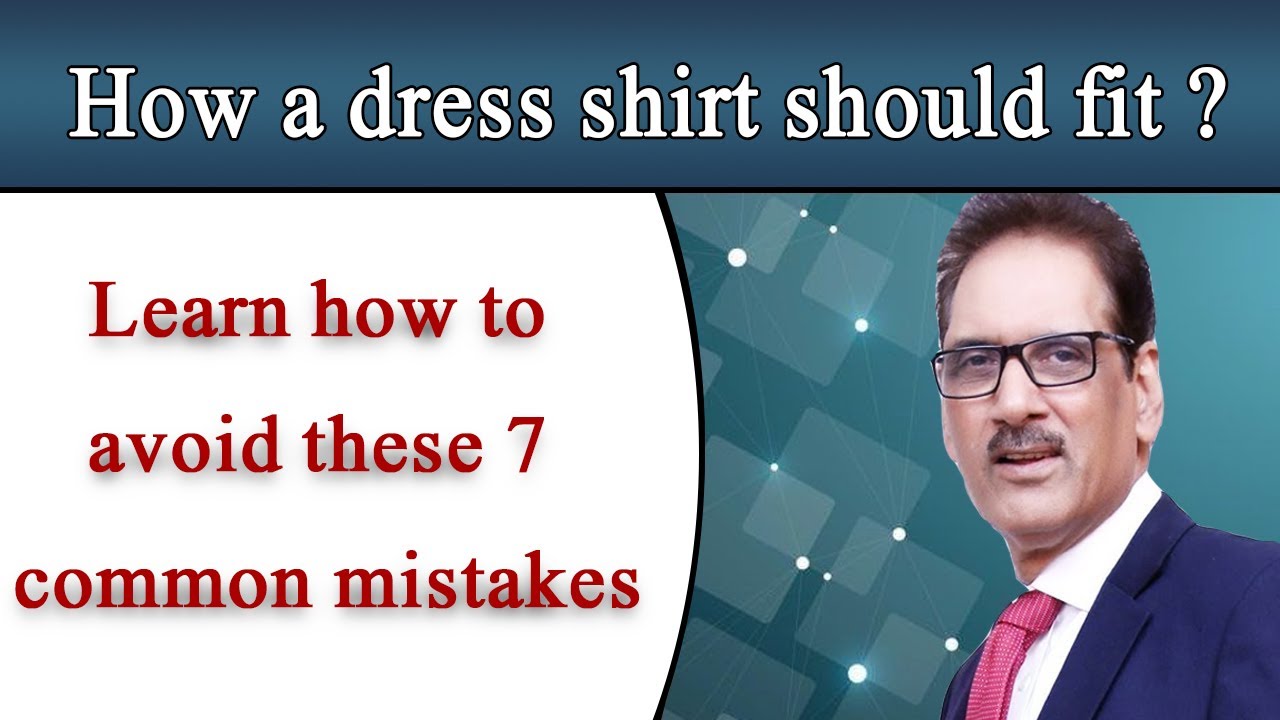 How a dress shirt should fit | Hamid Saeed Official