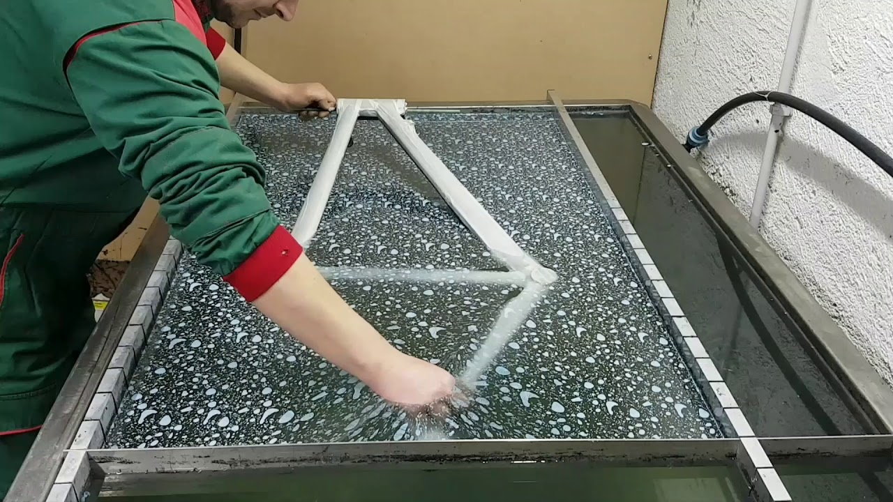 Cubicatura telaio bici